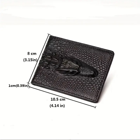 🆕 Men’s Crocodile Pattern
Multifunctional Waterproof Bag & Matching Wallet - Picture 13 of 14